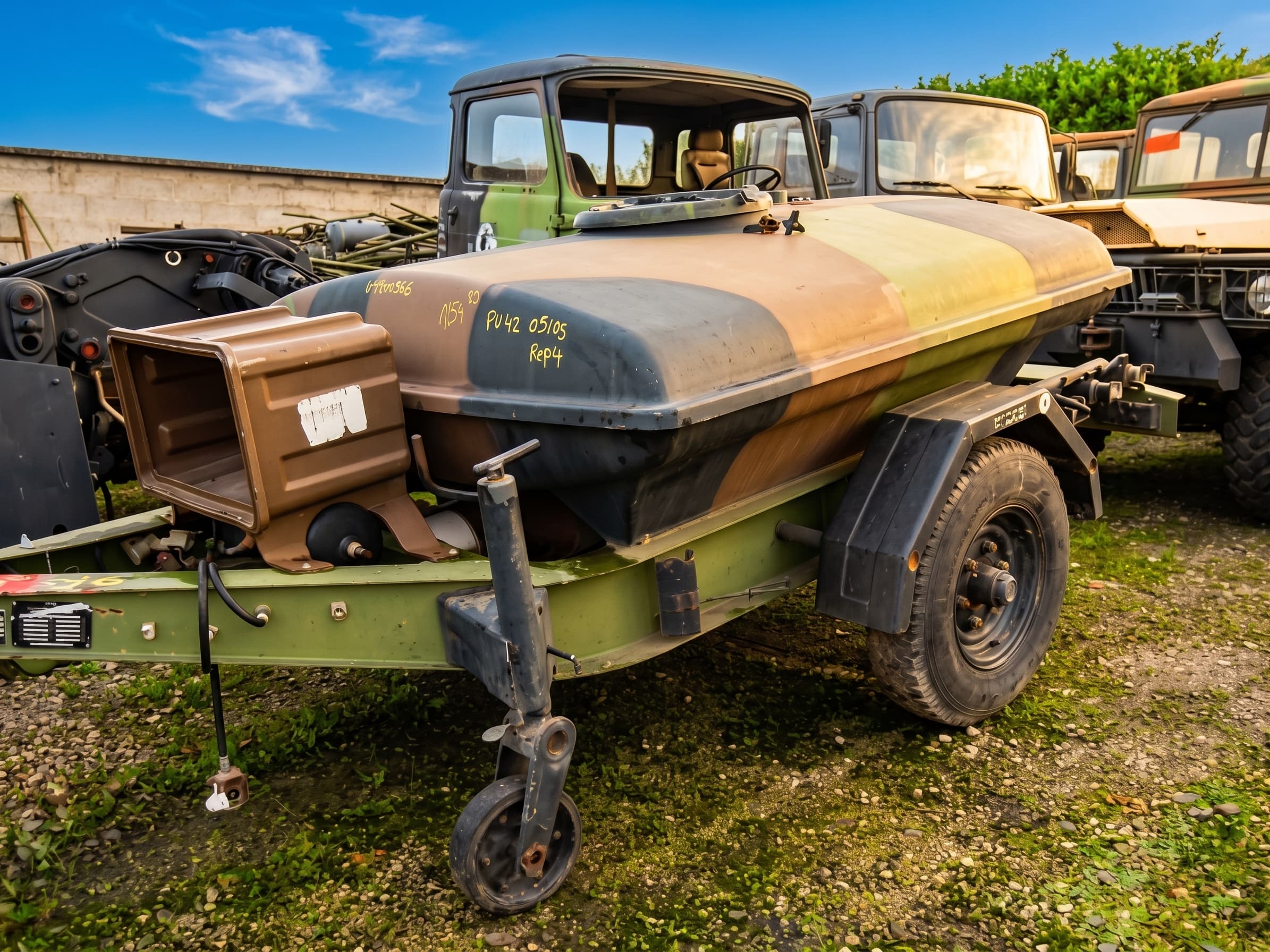 REMORQUE CITERNE 1500 LITRE