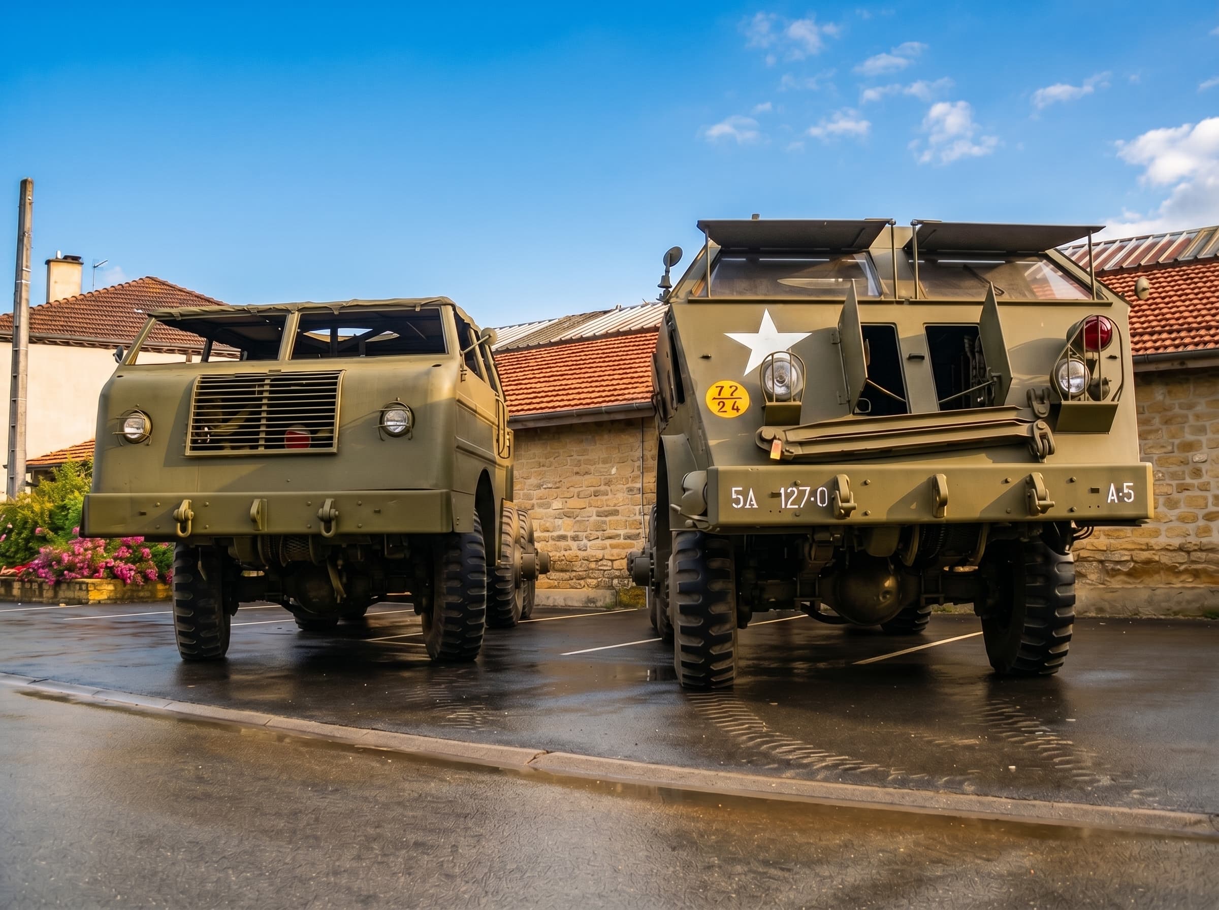 RESTAURATION VEHICULES MILITAIRES / MILITARY VEHICLE RESTORATION