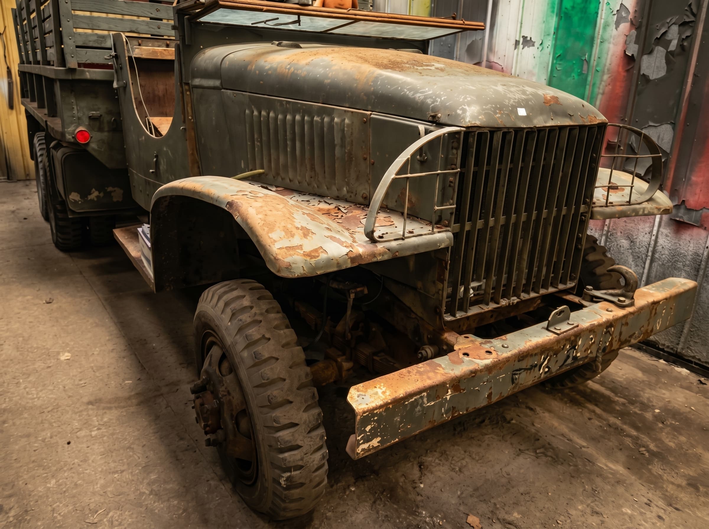 GMC CCKW 353 A RESTAURER
