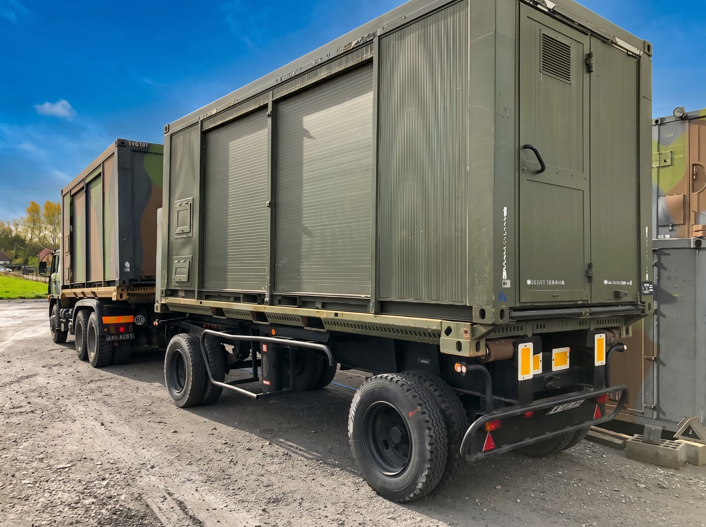 Abri modulaire de commandement 6 m
