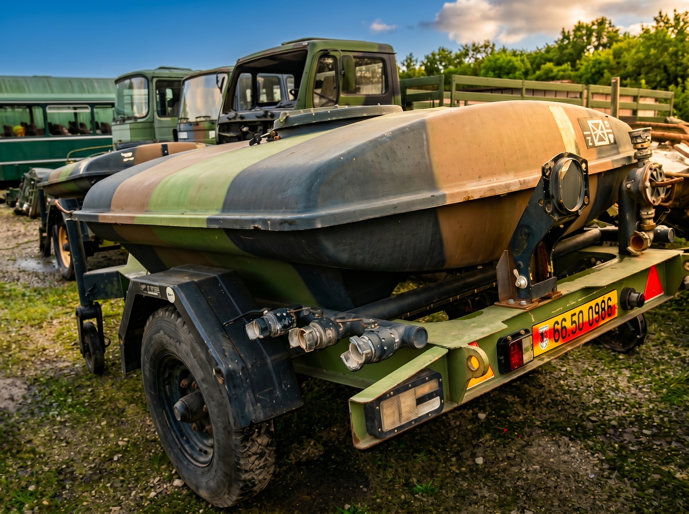 REMORQUE CITERNE 1500 LITRE
