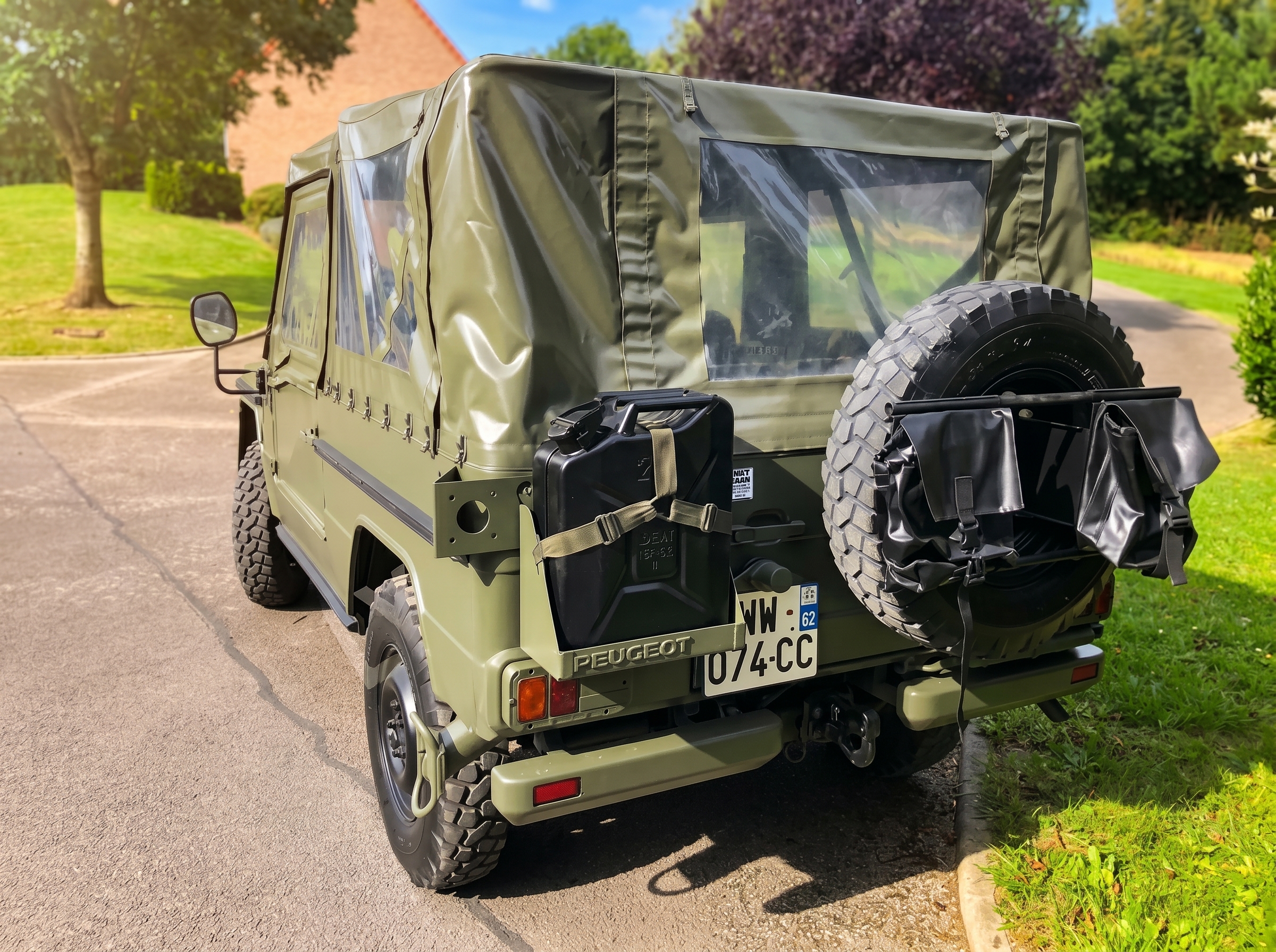 PEUGEOT P4 RENOVE VERT OTAN