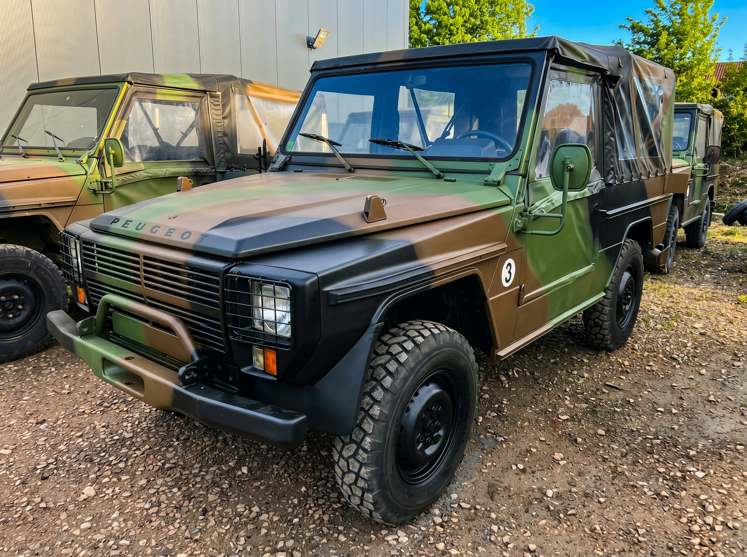 VLTT PEUGEOT p4 camouflage 3 tons