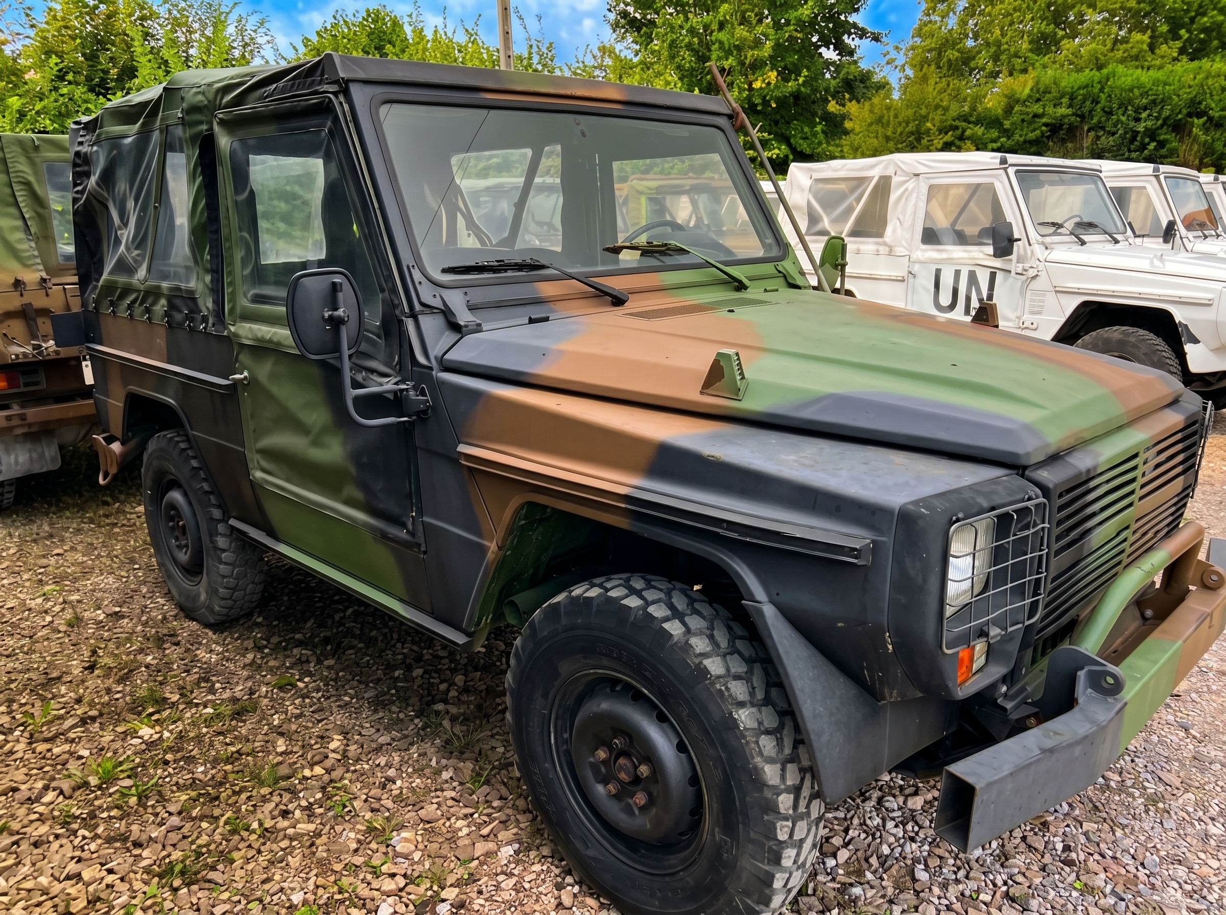 VLTT PEUGEOT p4 camouflage 3 tons