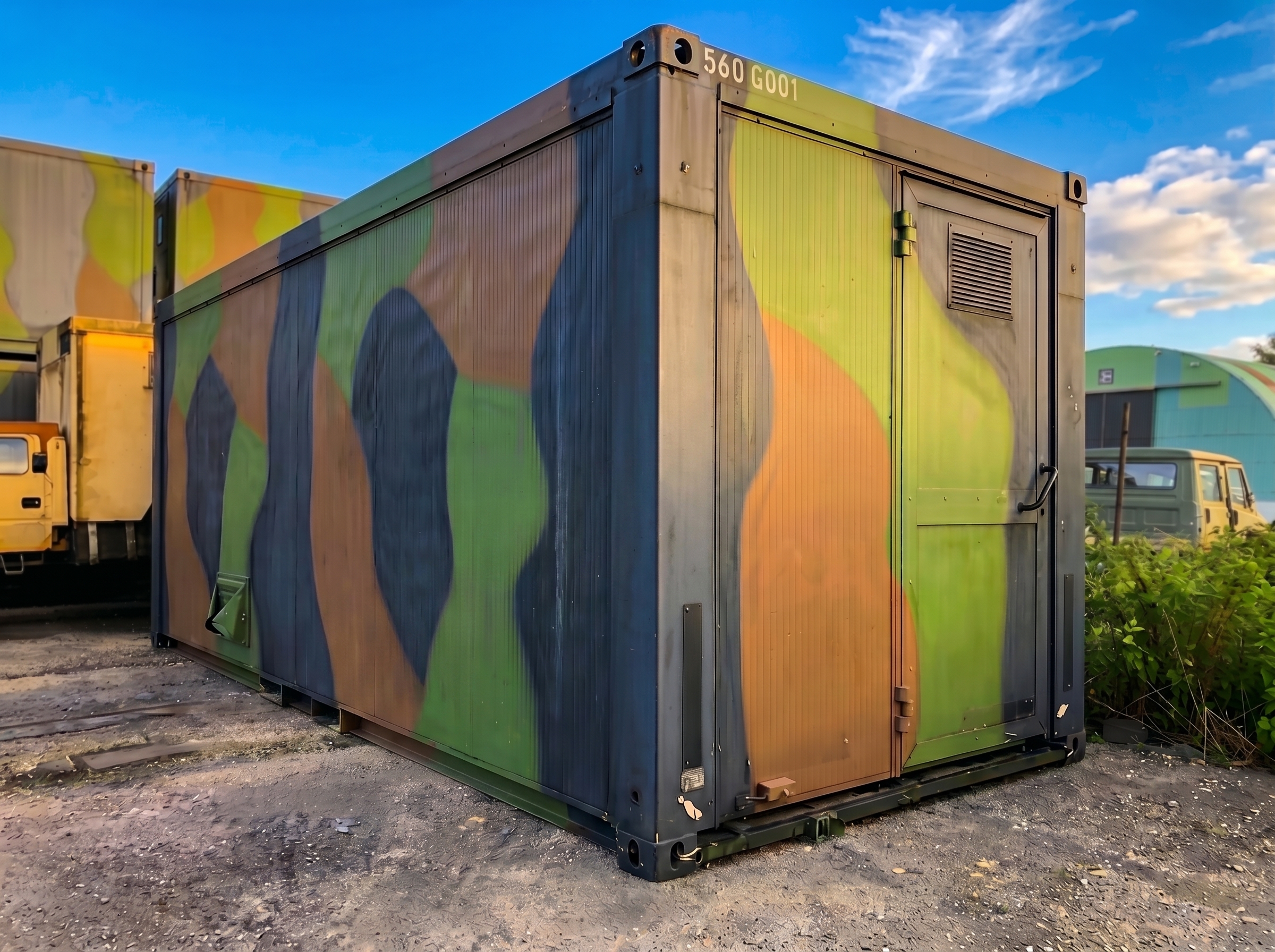 Abri modulaire de commandement 6 m