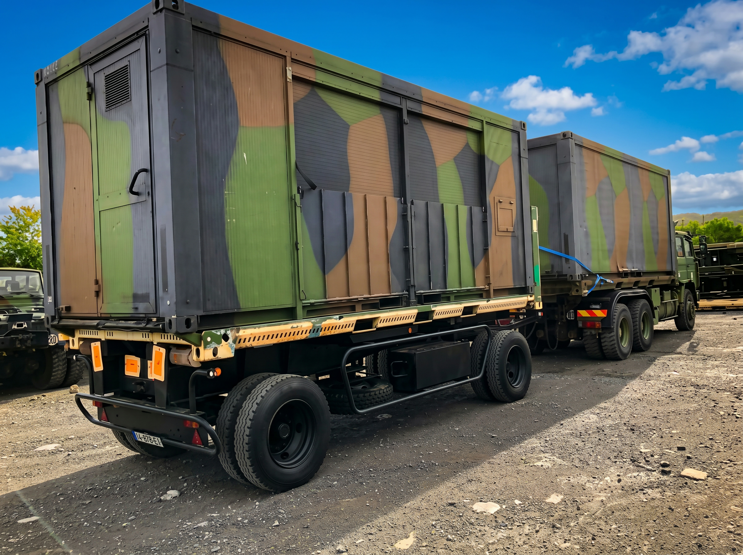 Abri modulaire de commandement 6 m